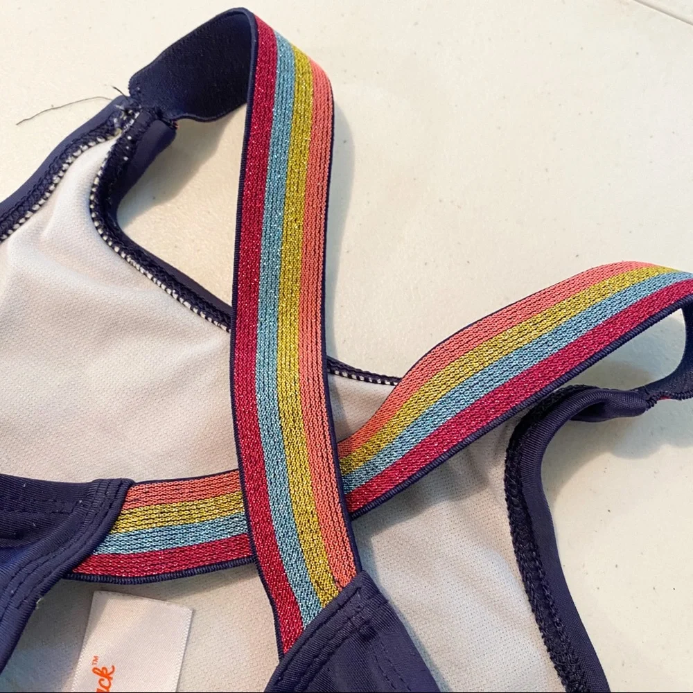 Cat & Jack rainbow‎ swimsuit size 3T